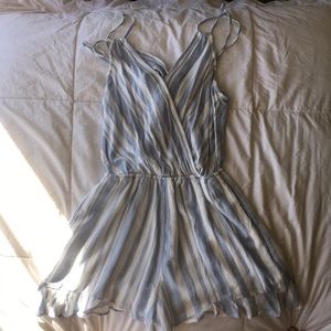 Xs striped American Eagle romper